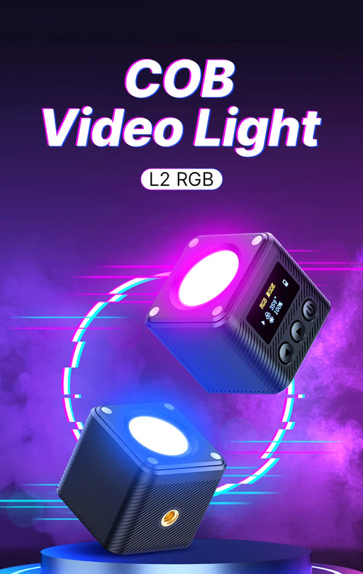 Ulanzi L2 RGB Mini COB Video Camera Light