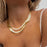 Snake Chain Women Choker Necklace