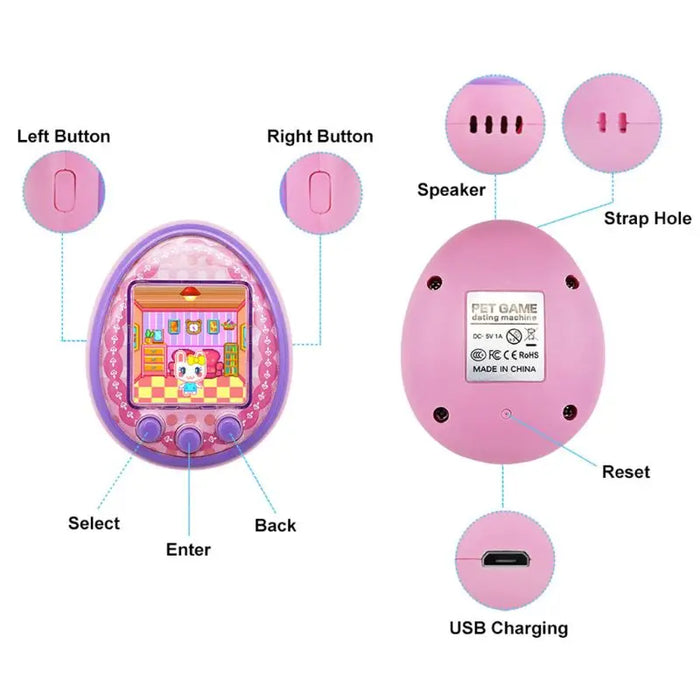 Tamagotchi Pets - 90's Nostalgic Toys