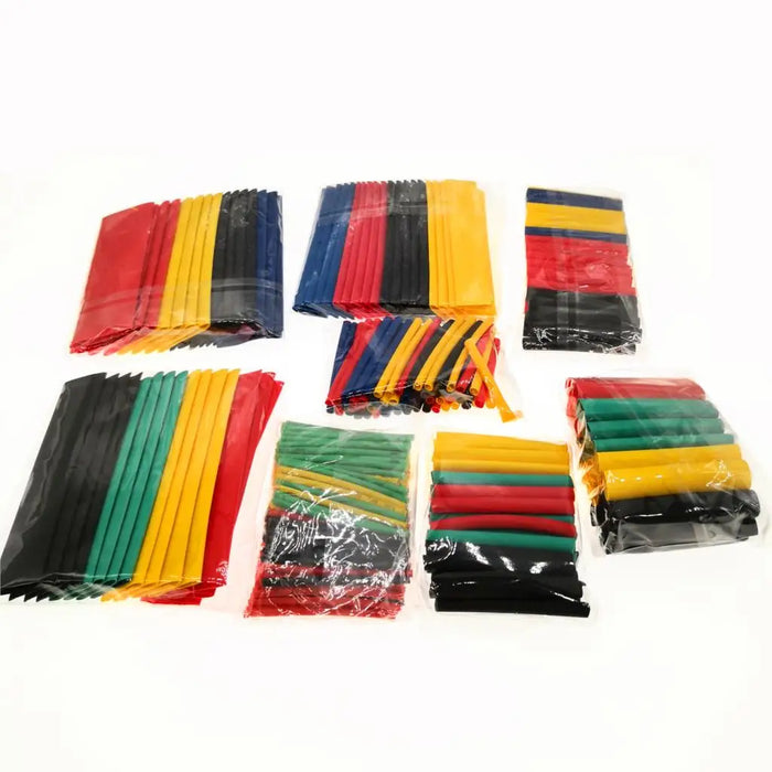 127-750pcs Heat-shrink Tubing Thermoresistant Tube Heat Shrink Wrapping Kit Electrical Connection Wire Cable Insulation Sleeving