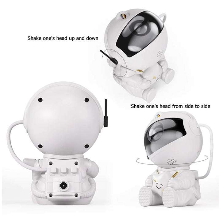 Star Projector Galaxy Night Light Astronaut Space Projector Starry Nebula Ceiling LED Lamp for Bedroom Home Decorative kids gift