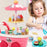 simulation cart kitchen toy set