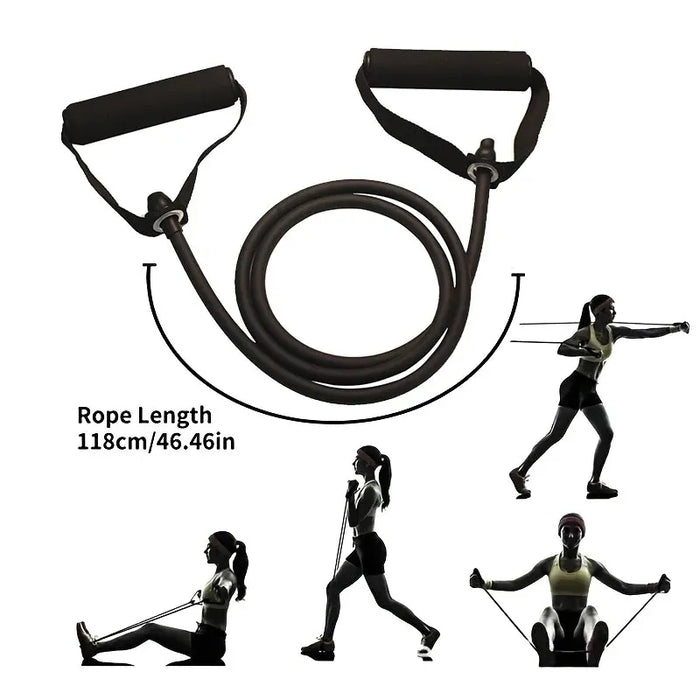 Resistance Bands With Handles, Exercise Bands, Workout Bands With Handles For Men Women, Strength Training Equipment At Home