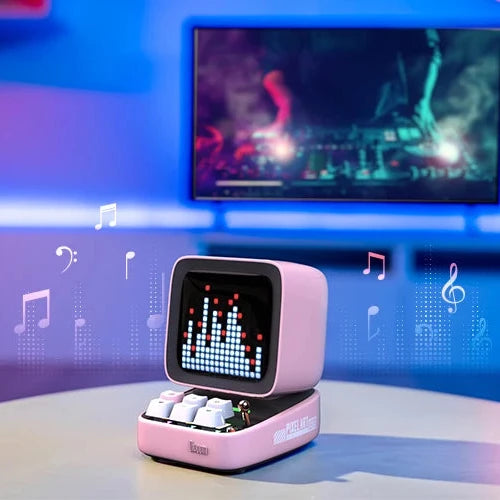 Retro Pixel Art Bluetooth Portable Speaker