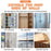 2/5 Kitchen Shelf Support Adhesive Nails Cabinet Partition Bracket Wall Stickers Hooks Home Storage Organization Garden