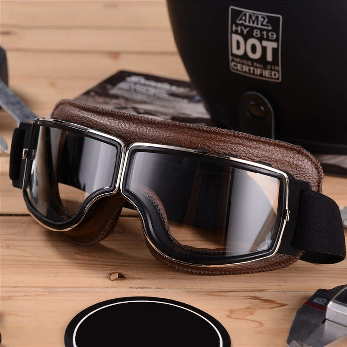 Steampunk Biker Goggles