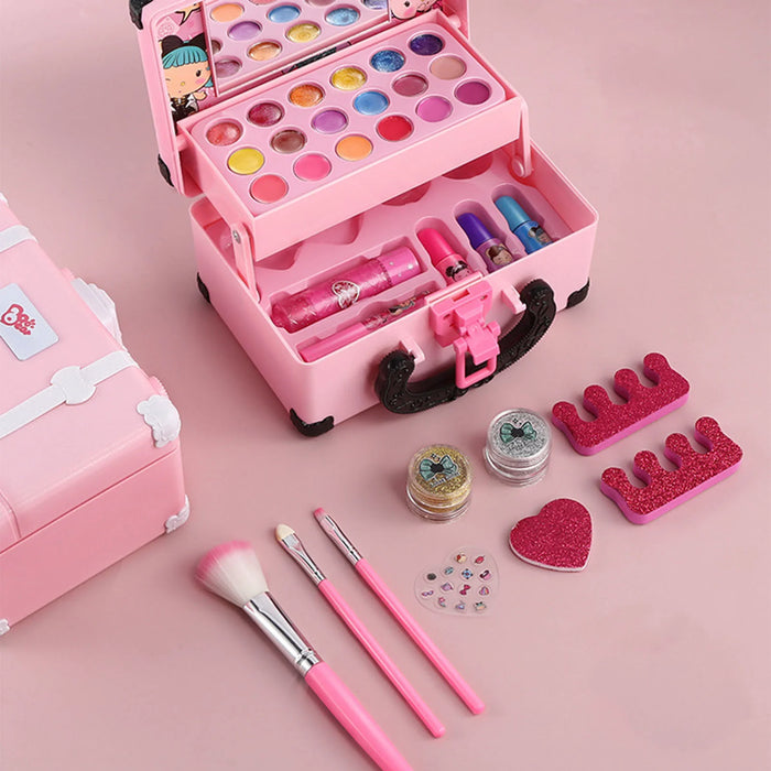 Children Makeup Pretend Play With Toys Cosmetic