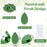 10 Pcs Leaf-shaped Plant Climber Self-adhesive Invisible Garden Hook Fixing Clip Supports Climbing Home Traces Accessories