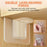 2/5 Kitchen Shelf Support Adhesive Nails Cabinet Partition Bracket Wall Stickers Hooks Home Storage Organization Garden