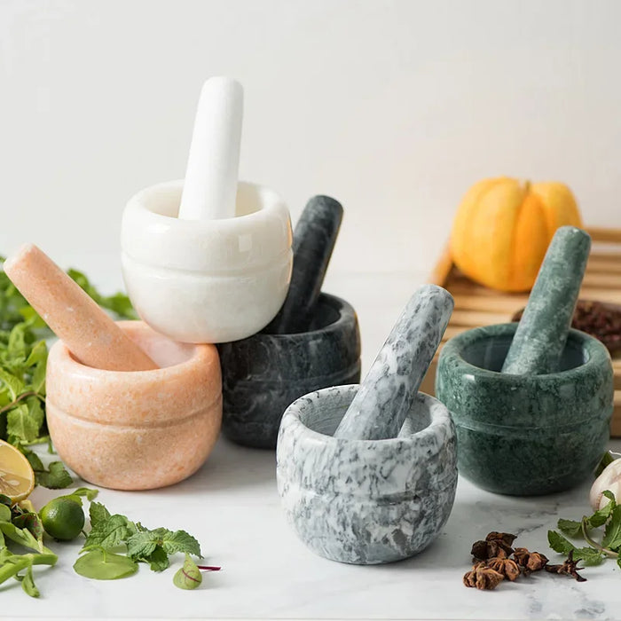 Natural Stone Durable Mortar And Pestle