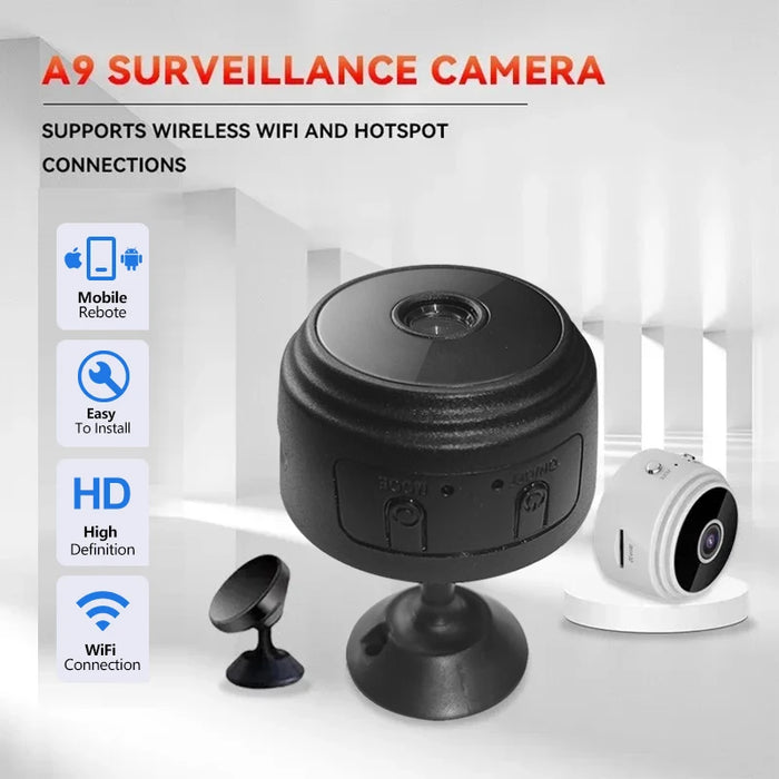 A9 WiFi Mini Camera Wireless Video Recorder Security Protection Camera Smart Home Monitoring Camera For Infants And Pets