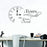 Decalmile-Time Wall Sticker with Quote and Letters Living Room Dining Room Bedroom Home Fashion Minimalist Decor Painting